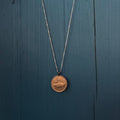 Coin necklace russian coin