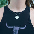 Vintage philippines coin necklace handmade