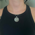 Hong kong vintage coin scalloped