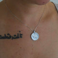 Zebra coin necklace 1997 handmade